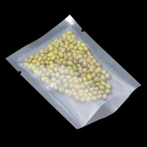 100-Pack Transparent Nylon Vacuum Seal Bags for Food and Household Storage