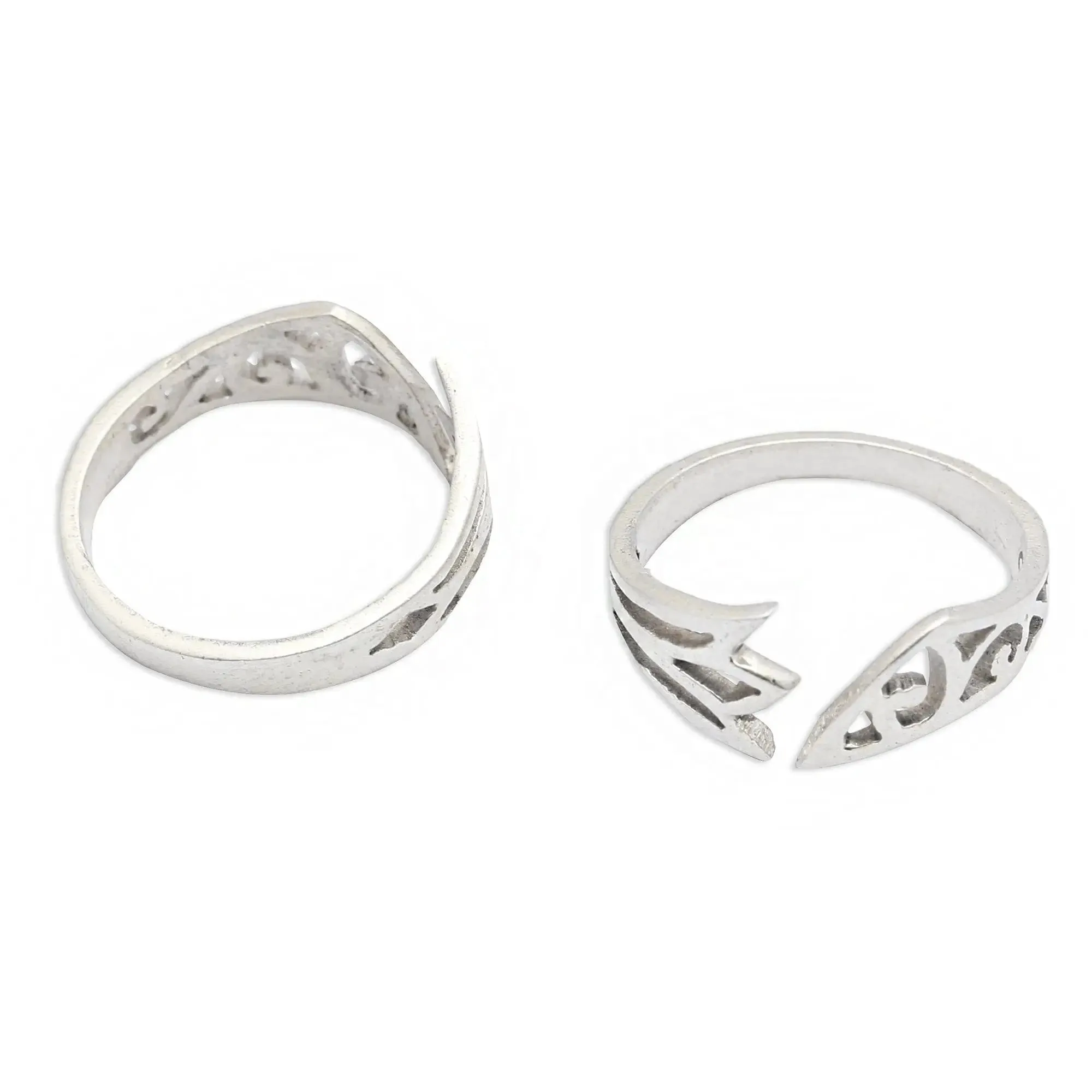 92.5 silver elegant toe ring