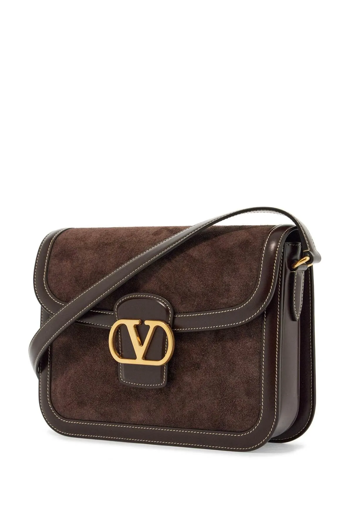 9to5 Suede Shoulder Bag