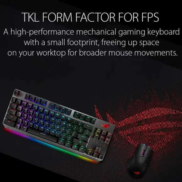 ASUS ROG Strix Scope TKL wired mechanical Gaming keyboard (X802 STRIX SCOPE TKL)