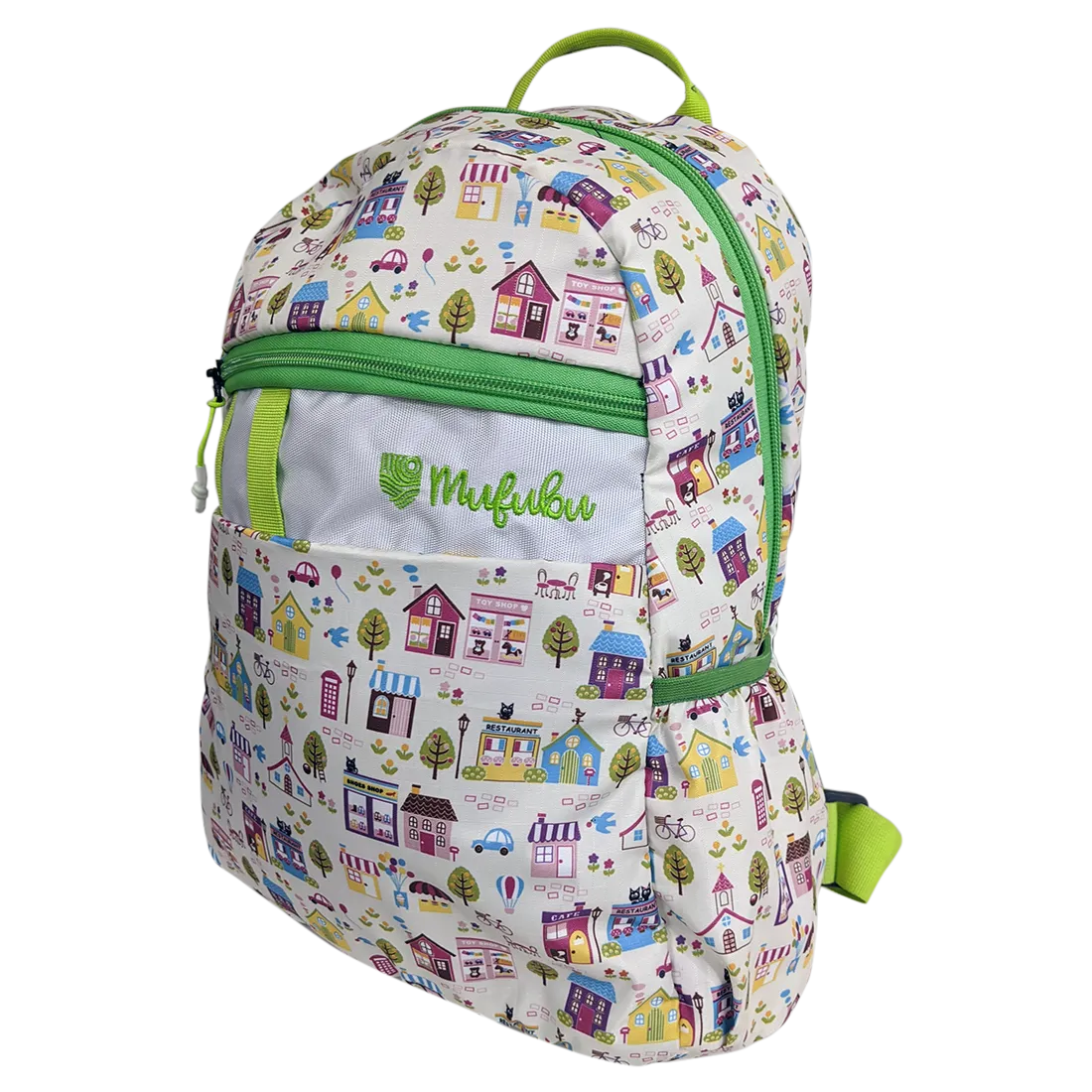 Backpack- House & Trees