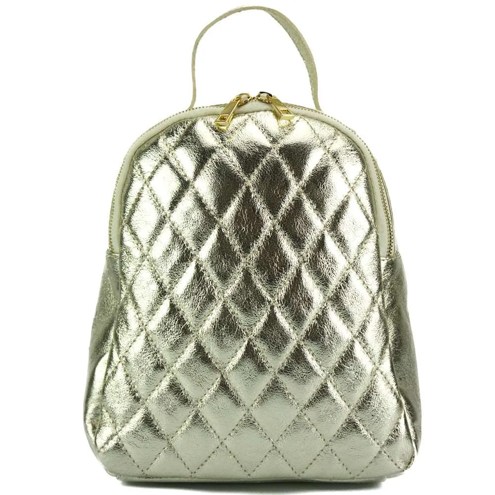 Basilia leather Backpack