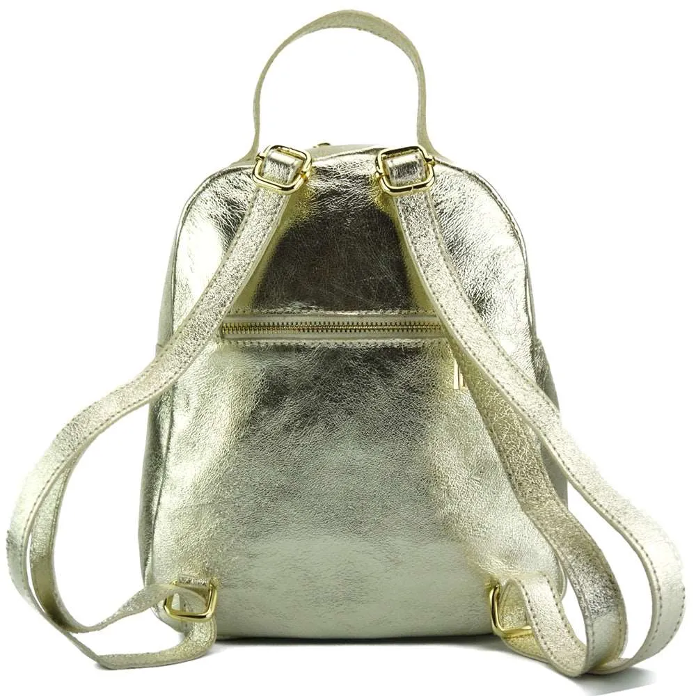Basilia leather Backpack