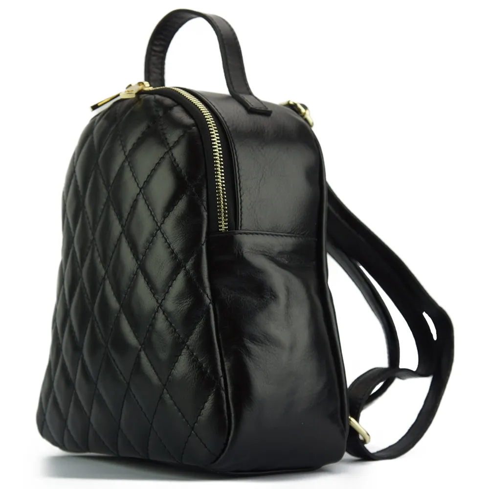 Basilia leather Backpack