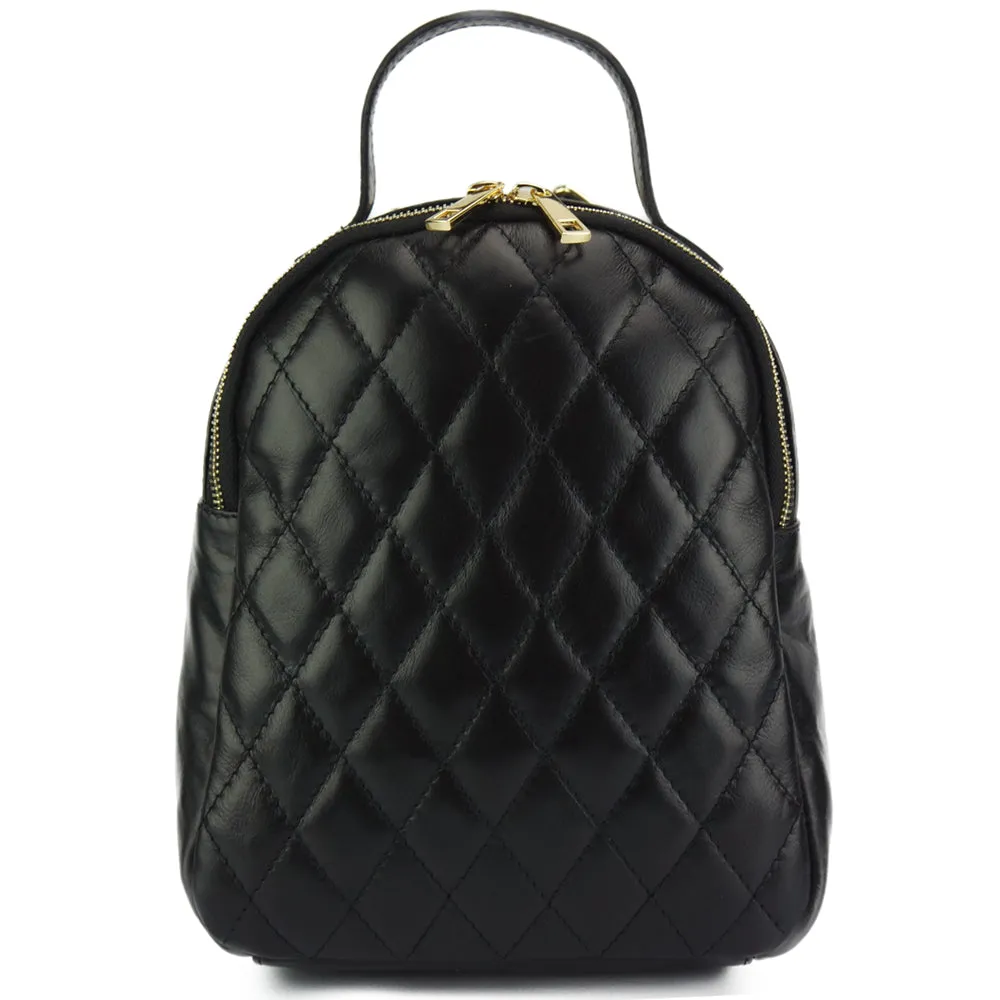 Basilia leather Backpack