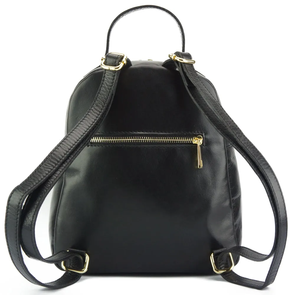 Basilia leather Backpack