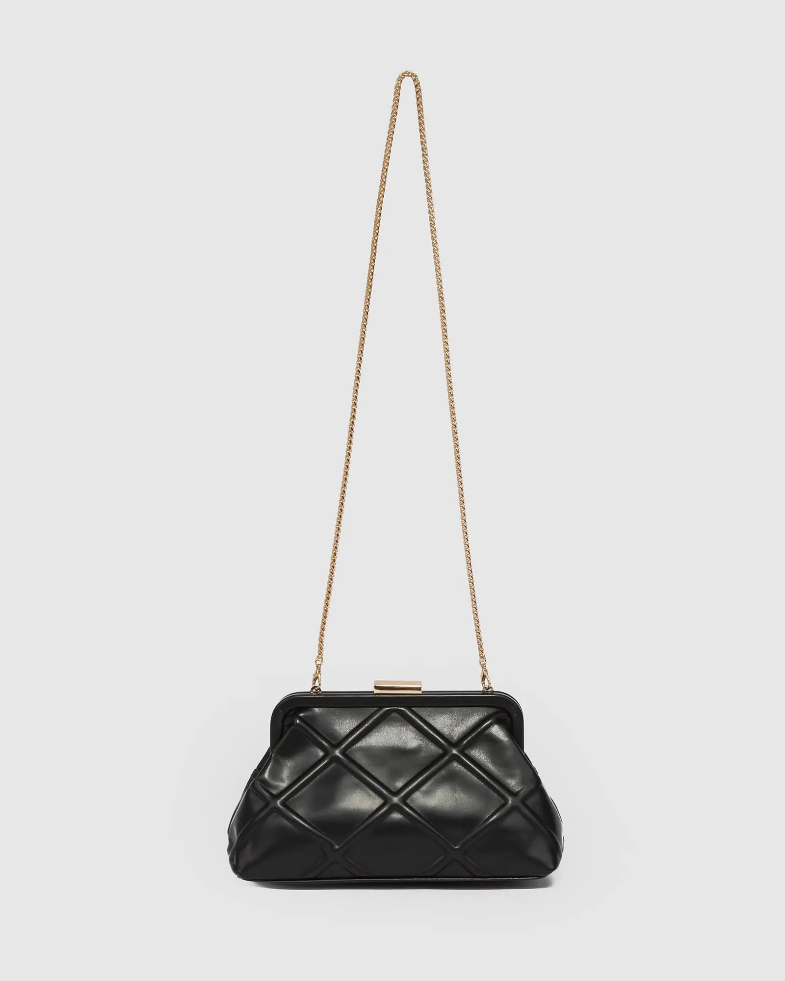 Black Tanya Clutch Bag