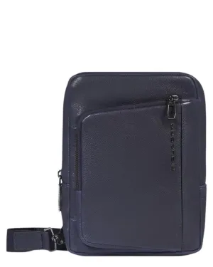 Borsello Uomo a Tracolla in Pelle Piquadro con Protezione RFID