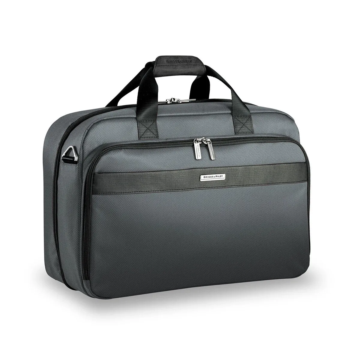 Briggs & Riley Slate Transcend Clamshell Cabin Bag