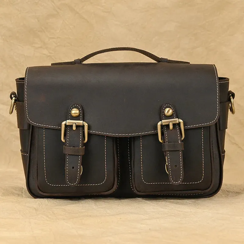 Classic Genuine Leather Men's Cross Body Bag