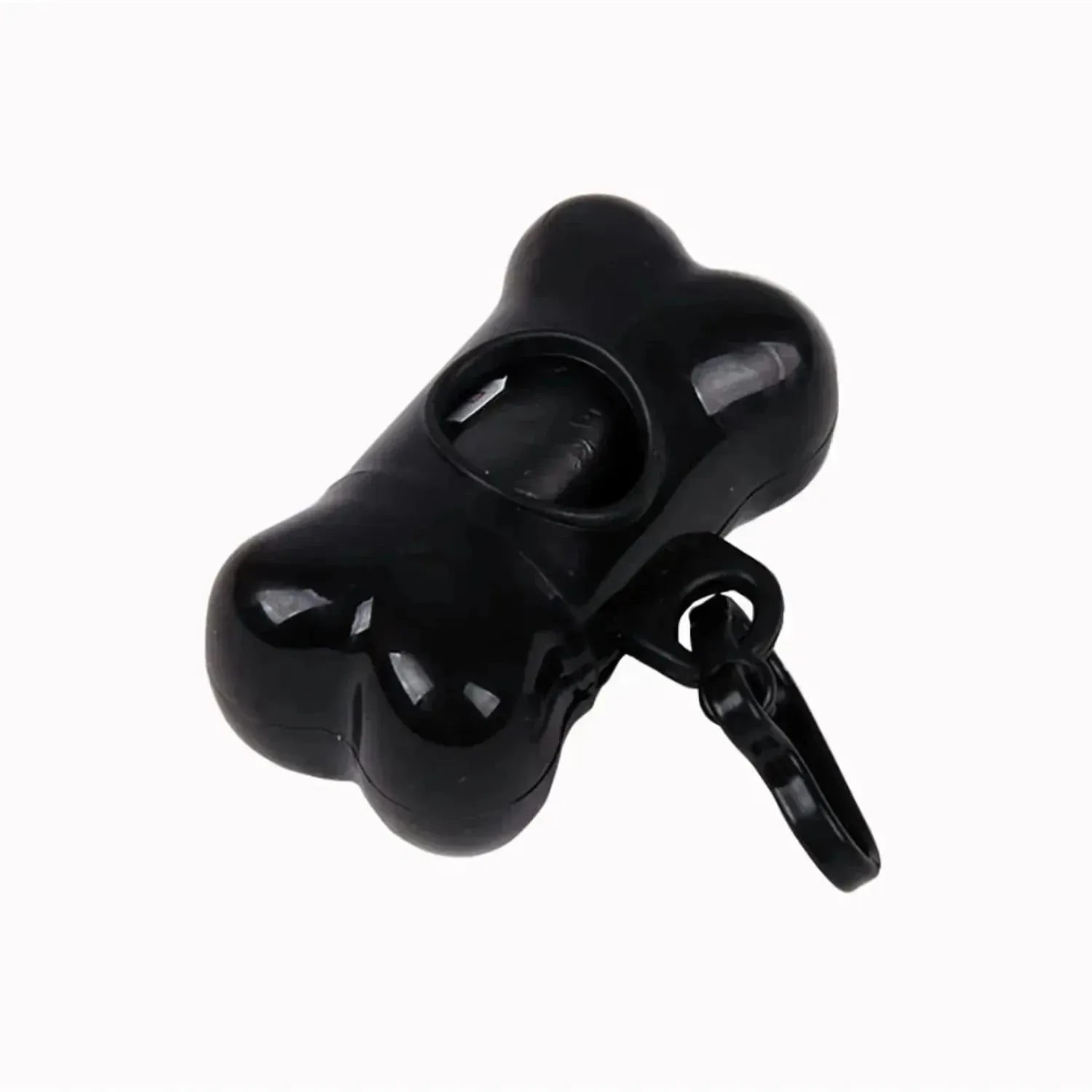 Convenient Dog Poop Bag Set with Dispenser & Leash Clip