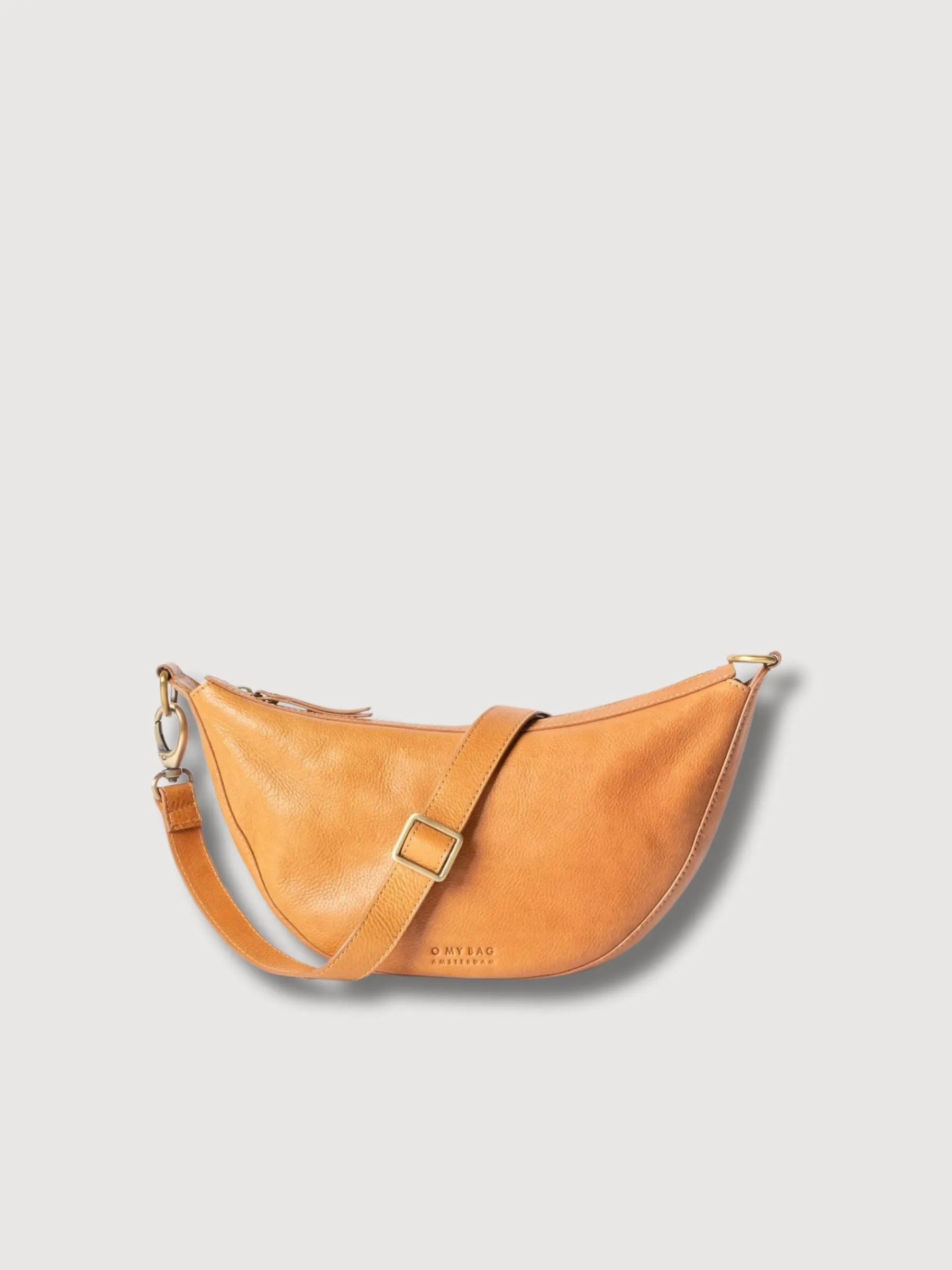 Crossbody Bag Leo Soft Leather Cognac | O My Bag