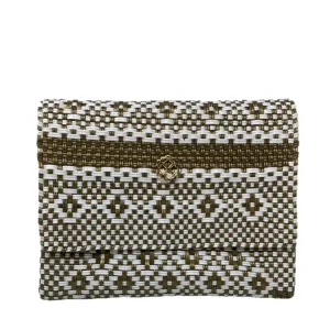 Crossbody Gold Aztec Stripe