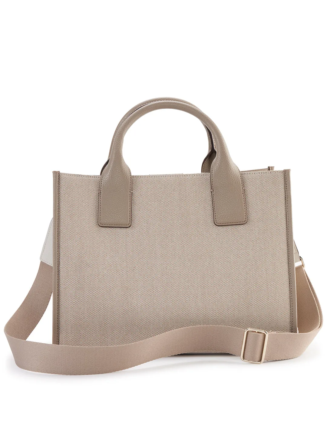DKNY Women Off White Printed Handbag