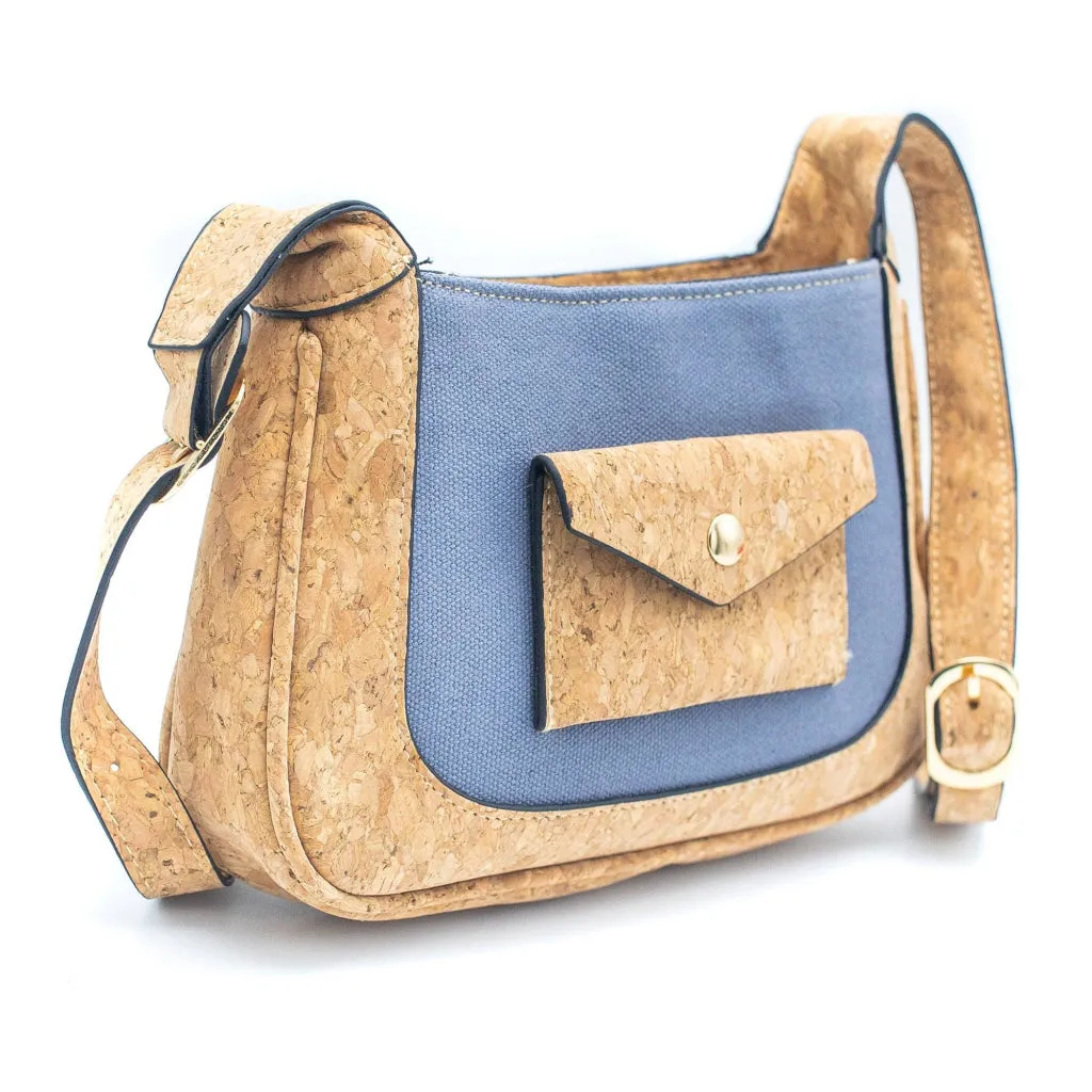Envelope Cork Messenger Sling- BAG-2080