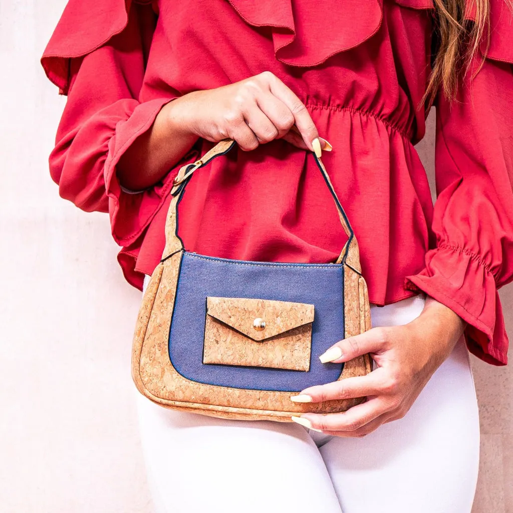 Envelope Cork Messenger Sling- BAG-2080