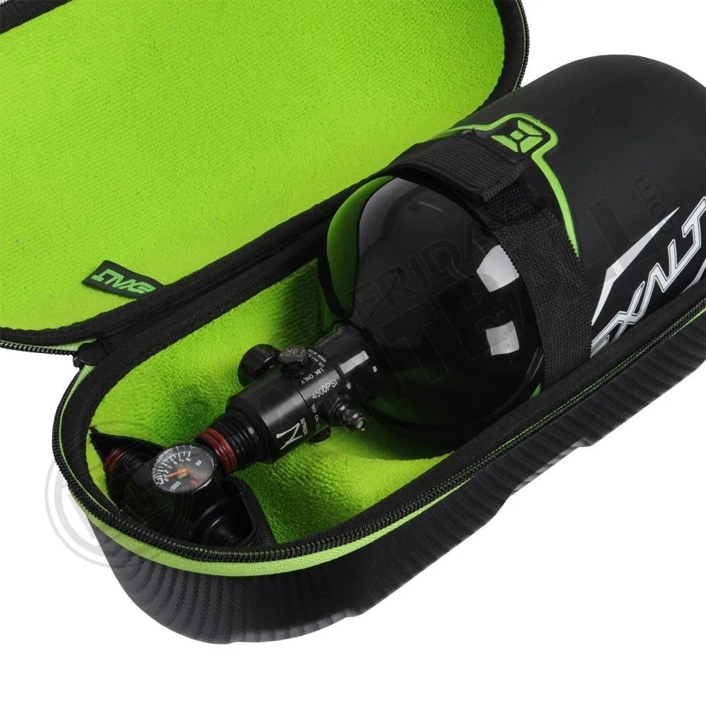 Exalt Carbon Series Tank Case - Black / Lime