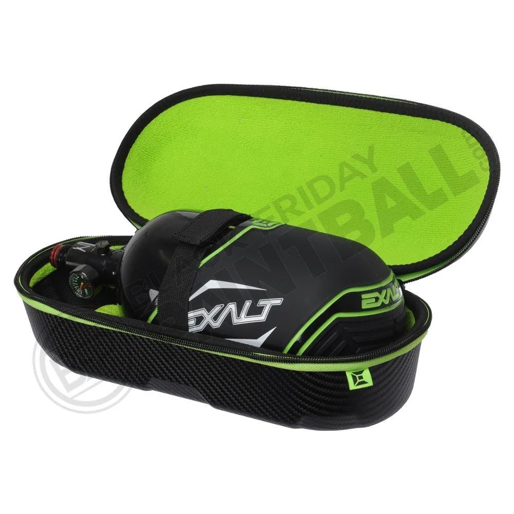Exalt Carbon Series Tank Case - Black / Lime