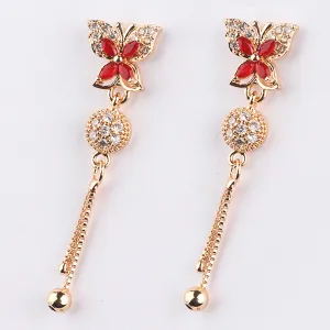 Fancy Golden Earring For Girls