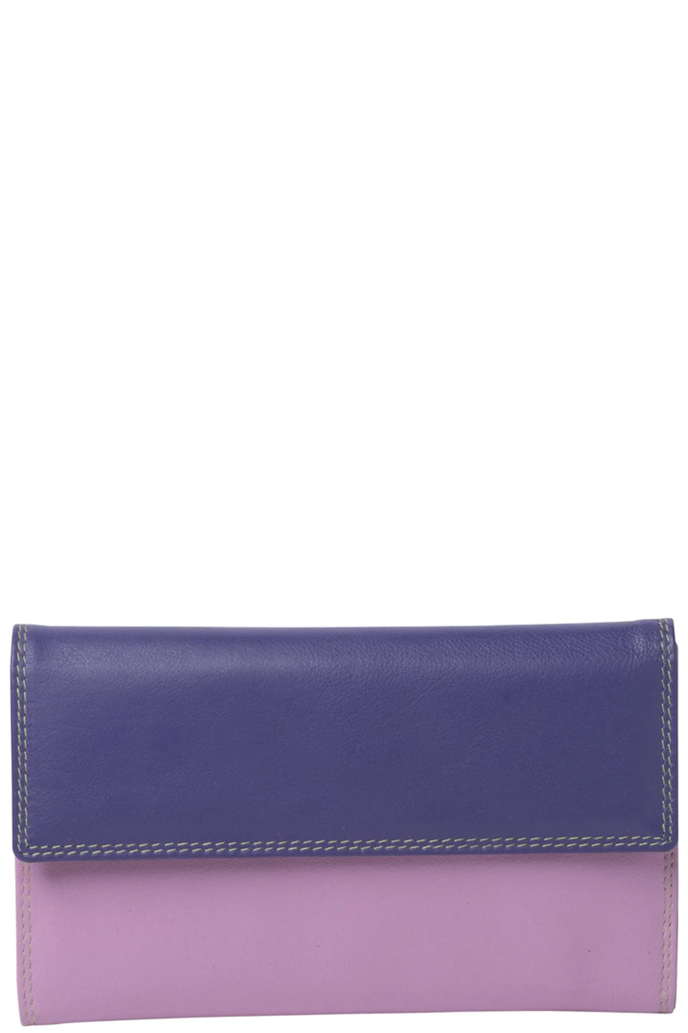 GABRIELLE FLAP OVER LEATHER WALLET