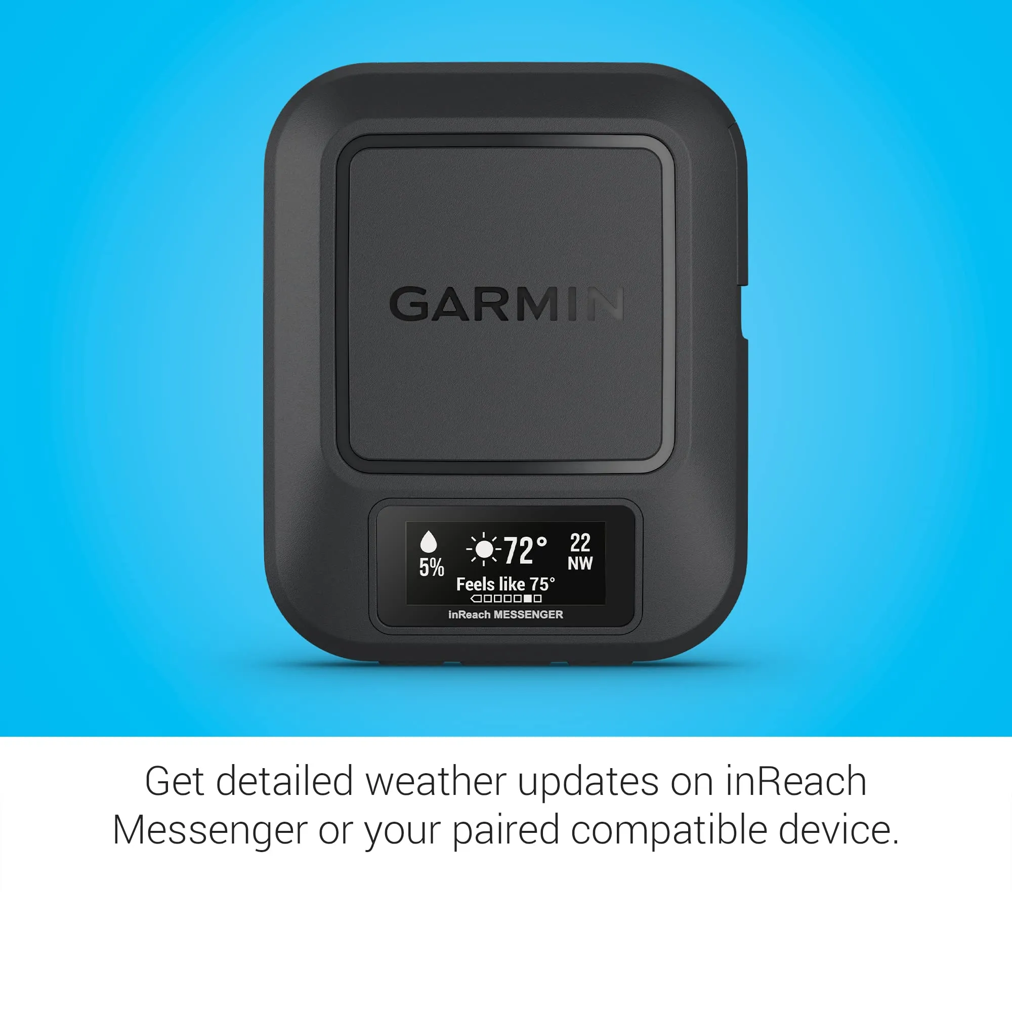Garmin inReach Messenger Handheld Satellite Communicator, Global Two-Way Messaging