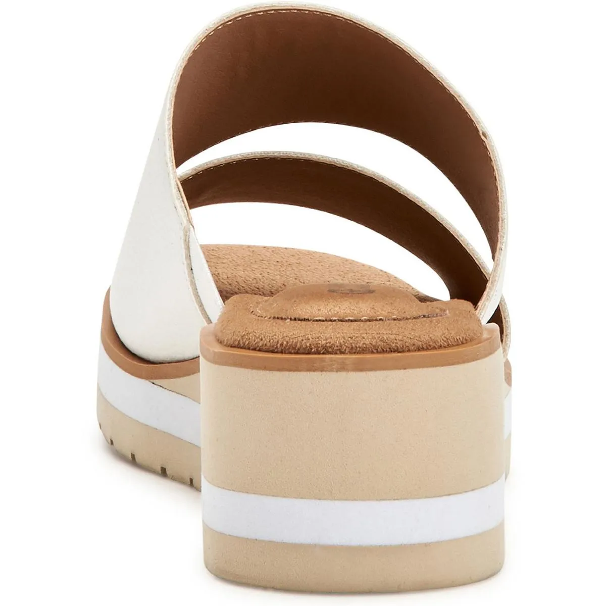 Giani Bernini Womens Ryerr Solid Slip On Wedge Sandals