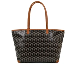 Goyard Artois Black Tan