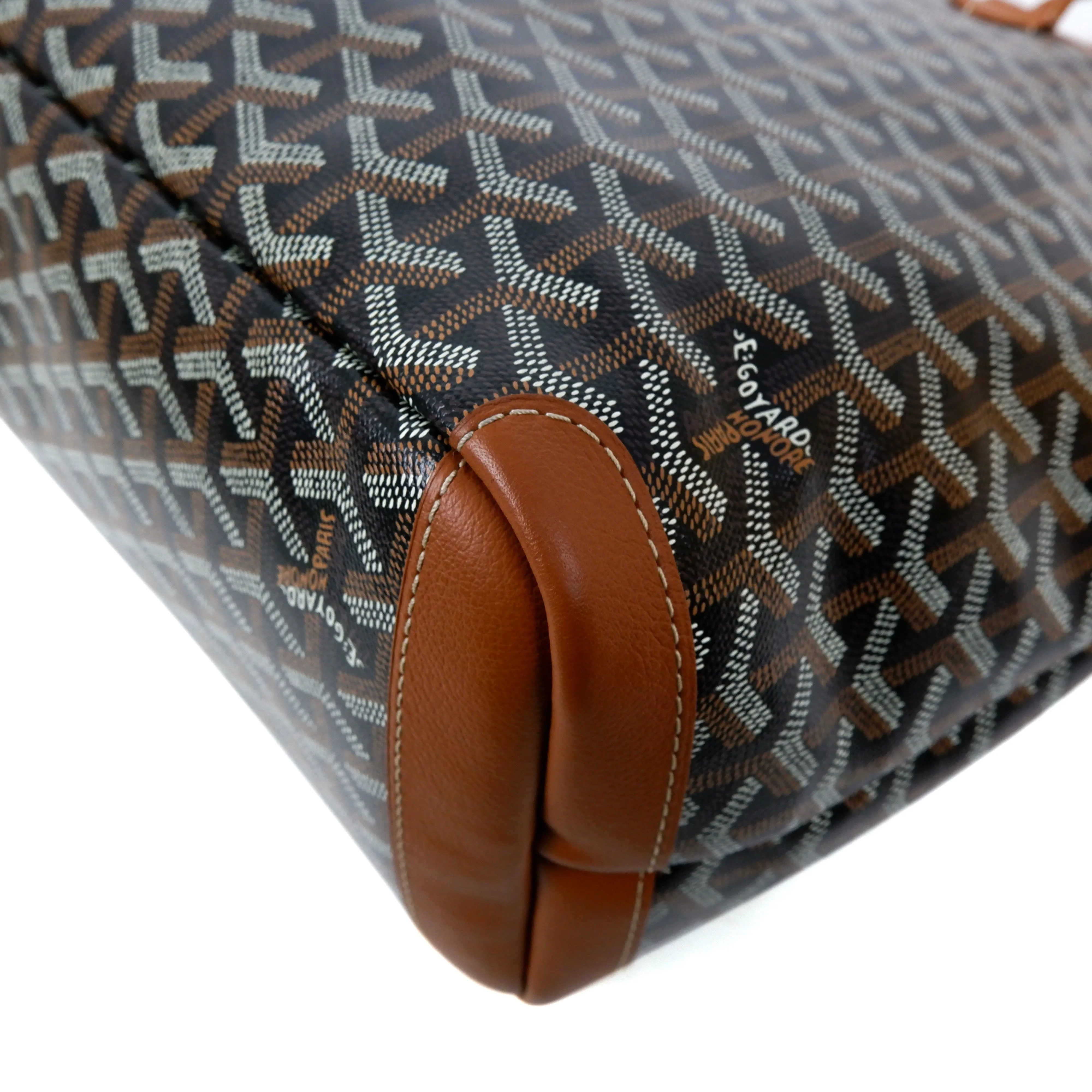 Goyard Artois Black Tan