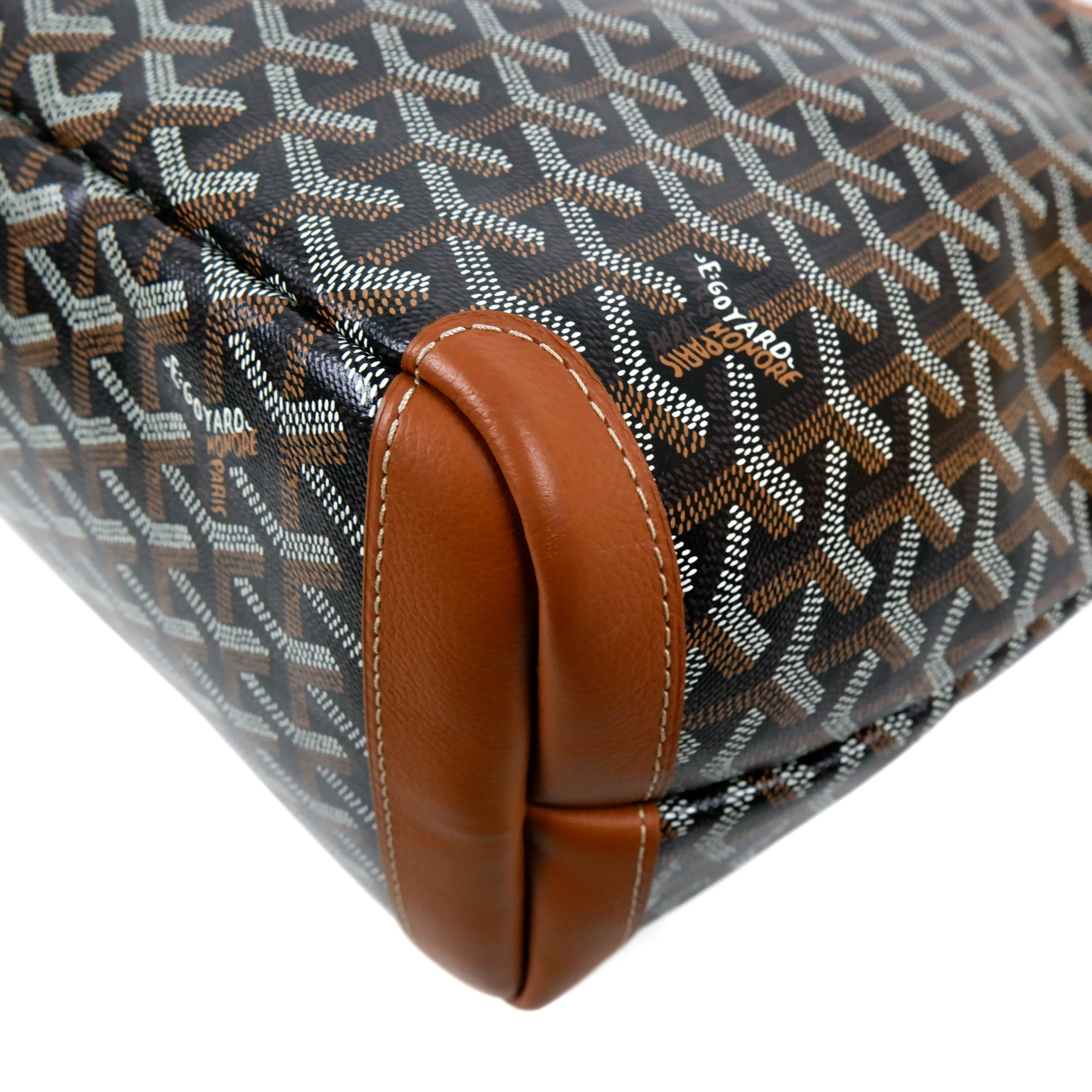Goyard Artois Black Tan