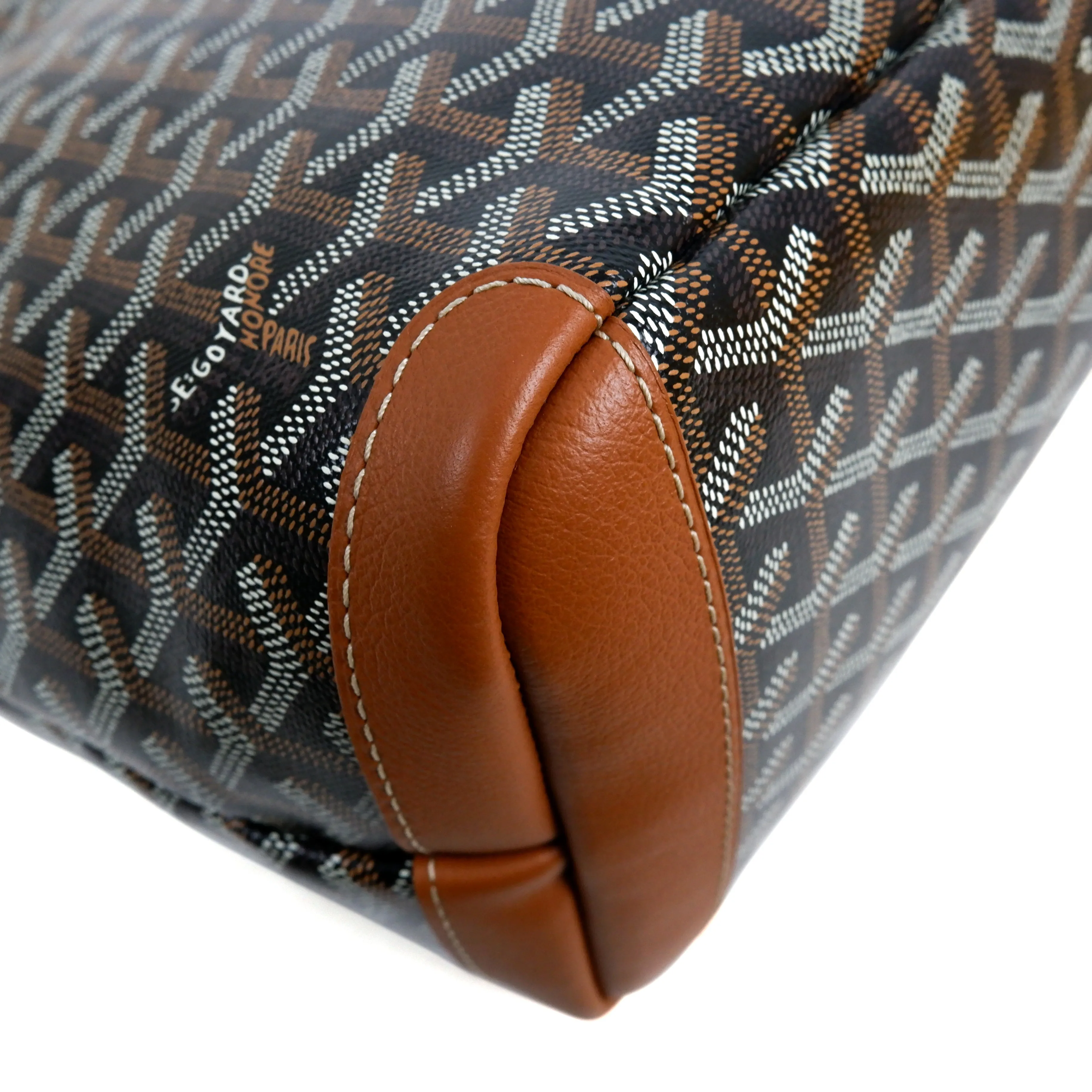 Goyard Artois Black Tan
