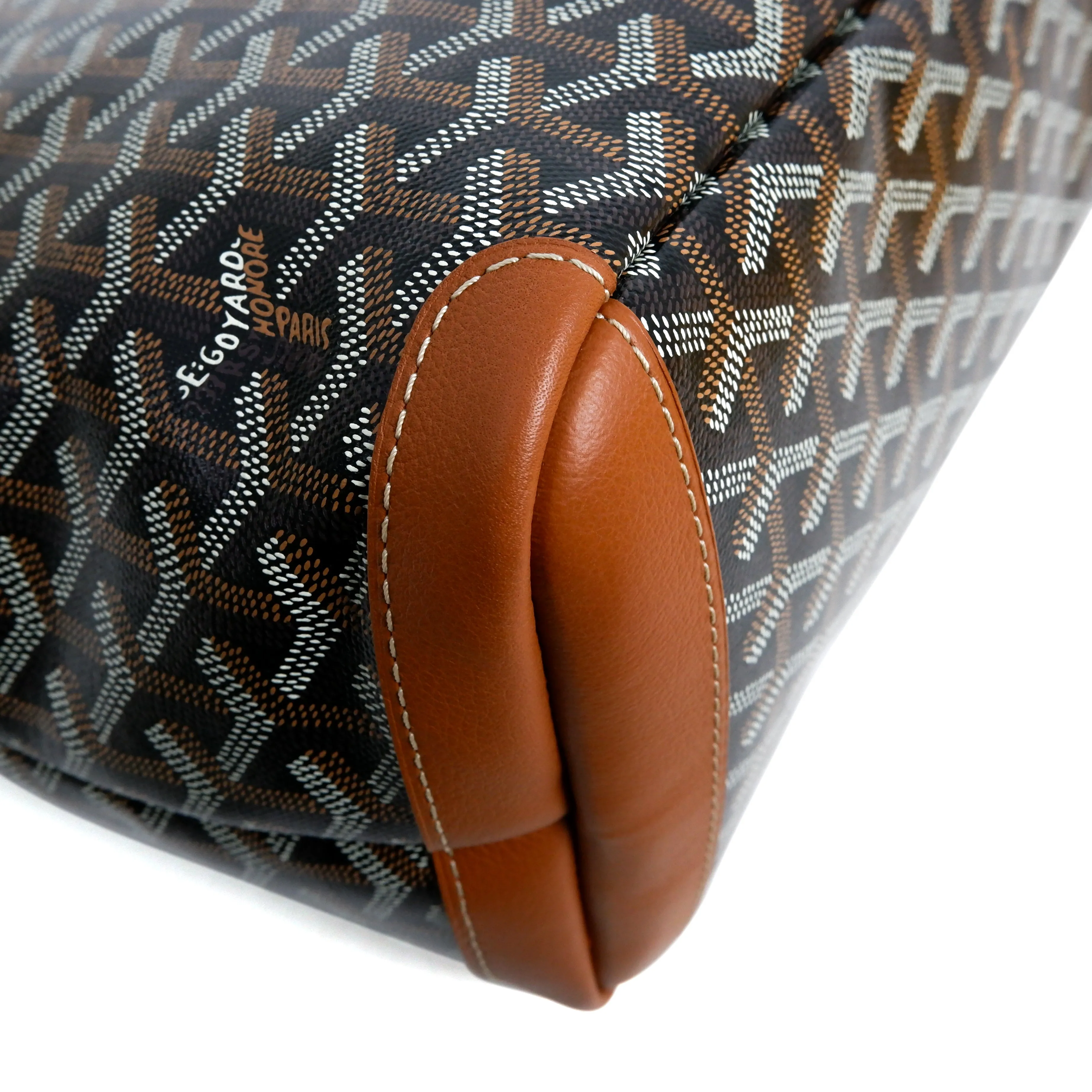 Goyard Artois Black Tan