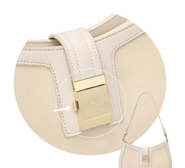 H1687 - Cassandra White Handbag