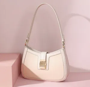 H1687 - Cassandra White Handbag