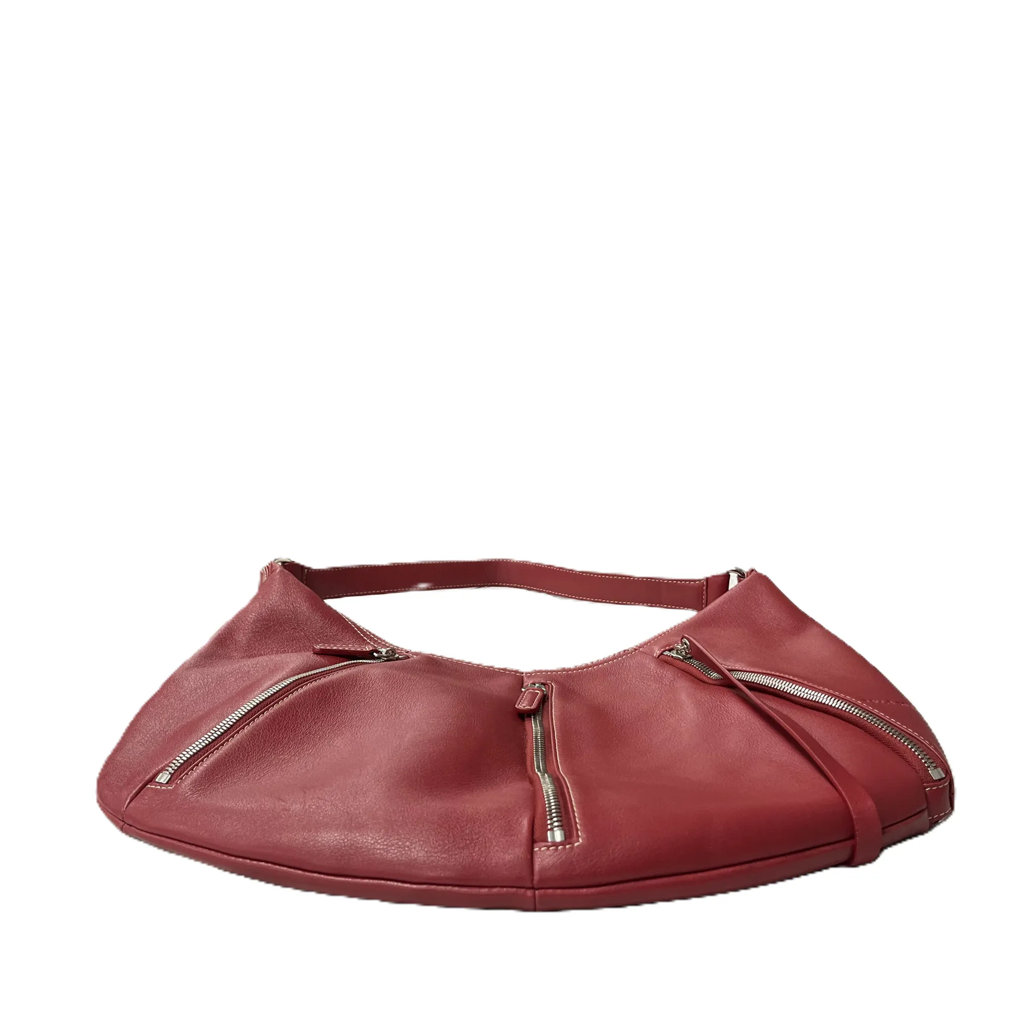 Handbag Leather By Wilsons Leather, Size: Large