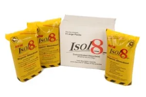 Isol8 Organic Loose Absorbent Granules (5 x 10 litre bags)