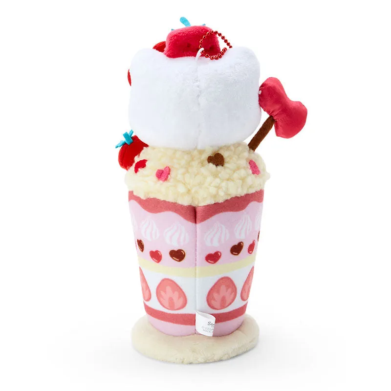 Japan Sanrio - "Sanrio Parfait Design" Series x Hello Kitty Plush Keychain