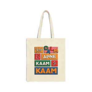 Keep Calm Cotton Canvas Tote Bag