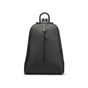 Ladies Leather Backpack - Black