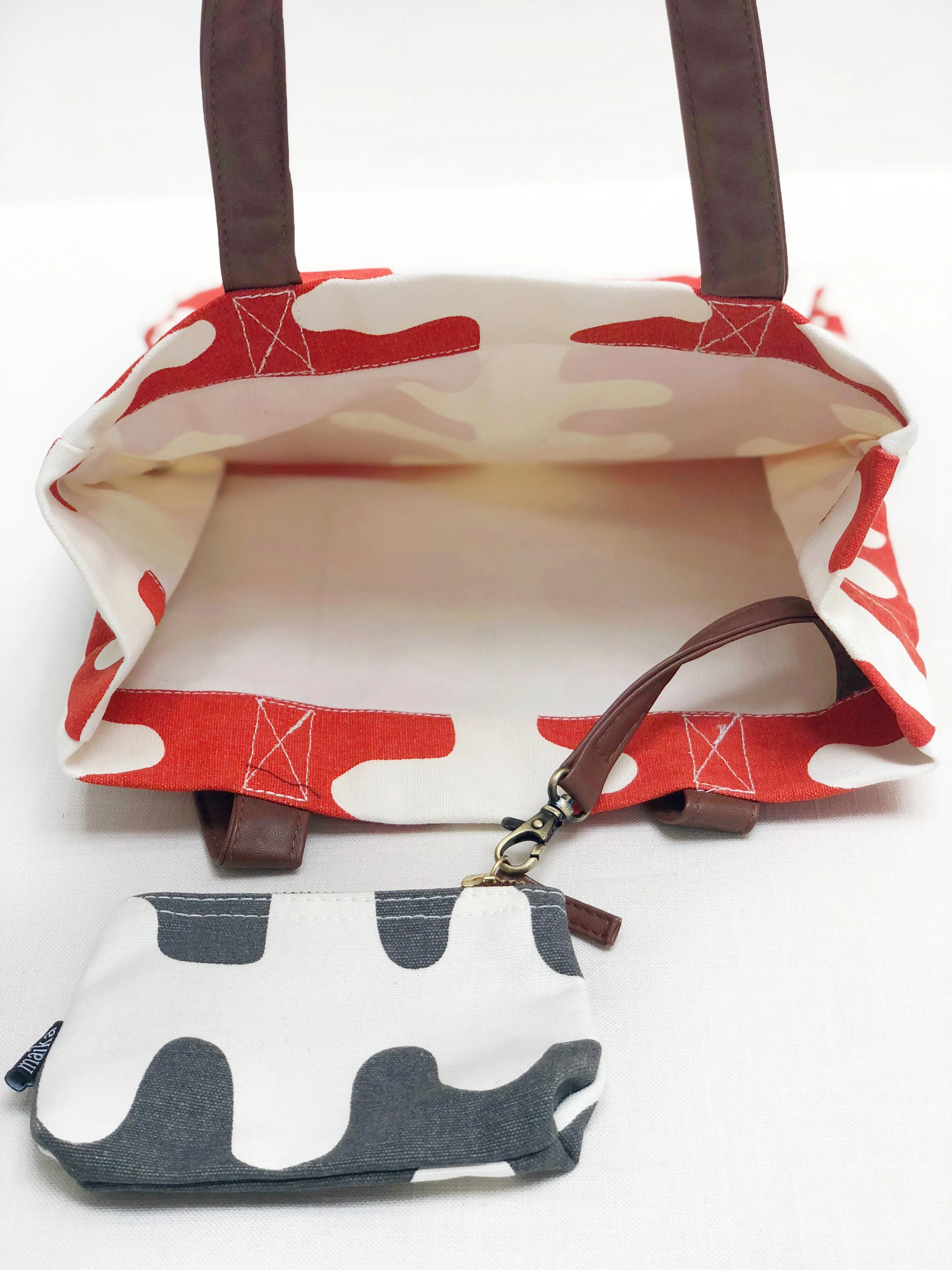 Market Tote - Waxed Hunter Green