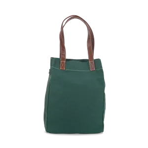 Market Tote - Waxed Hunter Green