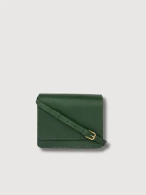 Mini Bag Audrey Green Pine in Classic Leather | o my bag
