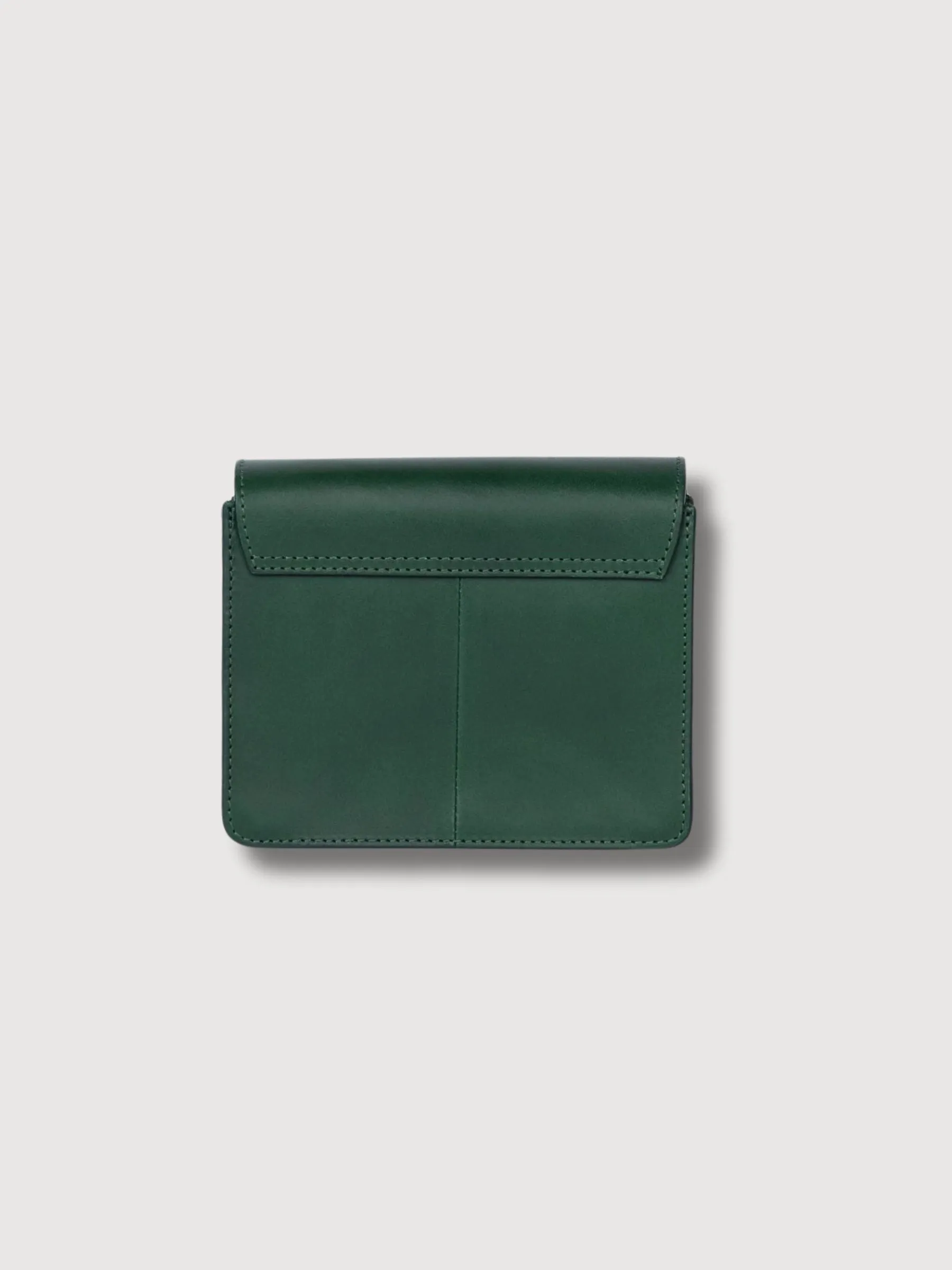 Mini Bag Audrey Green Pine in Classic Leather | o my bag