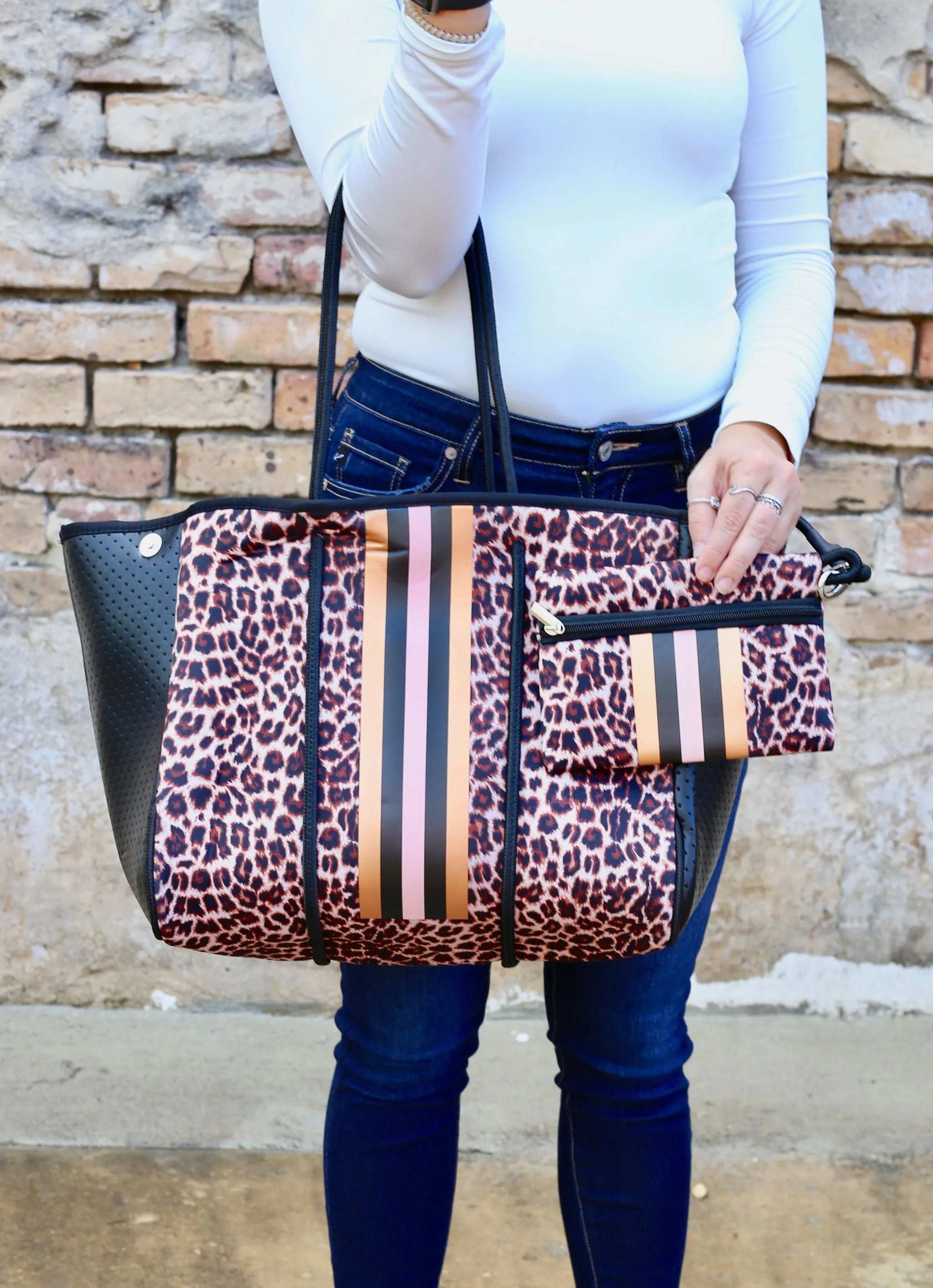 Nellie Neoprene Tote (8 colors)