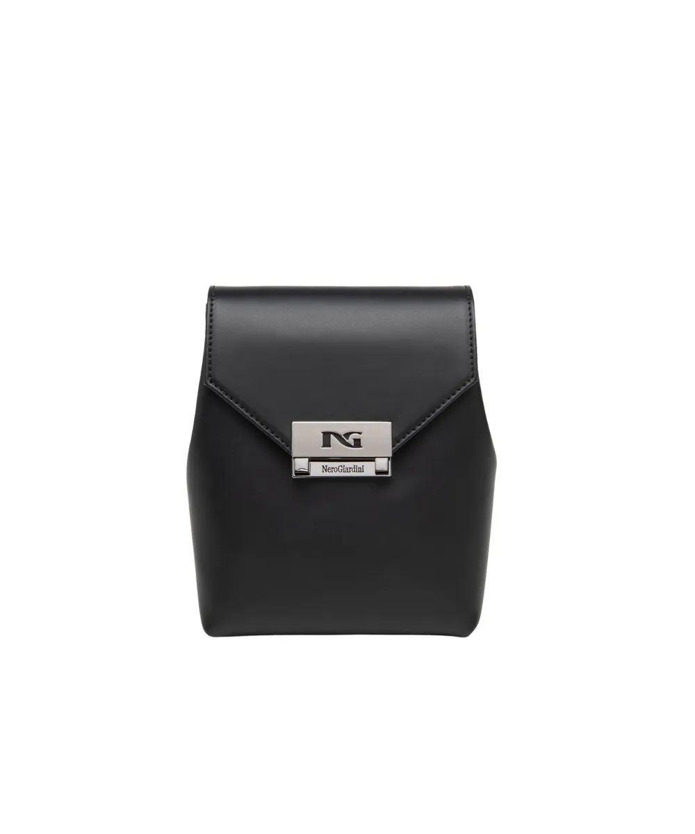 NERO GIARDINI WOMENS LEATHER BACKPACK