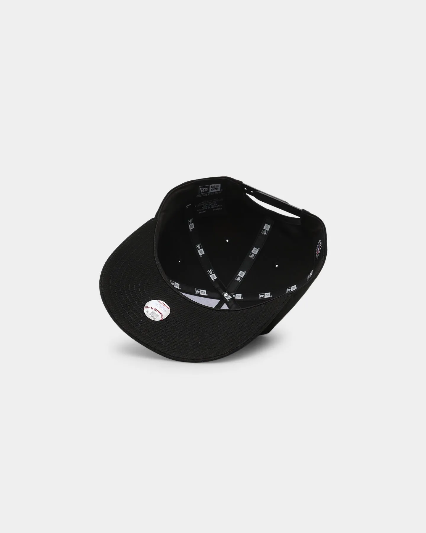 New Era Atlanta Braves Core Golfer Snapback Black/White