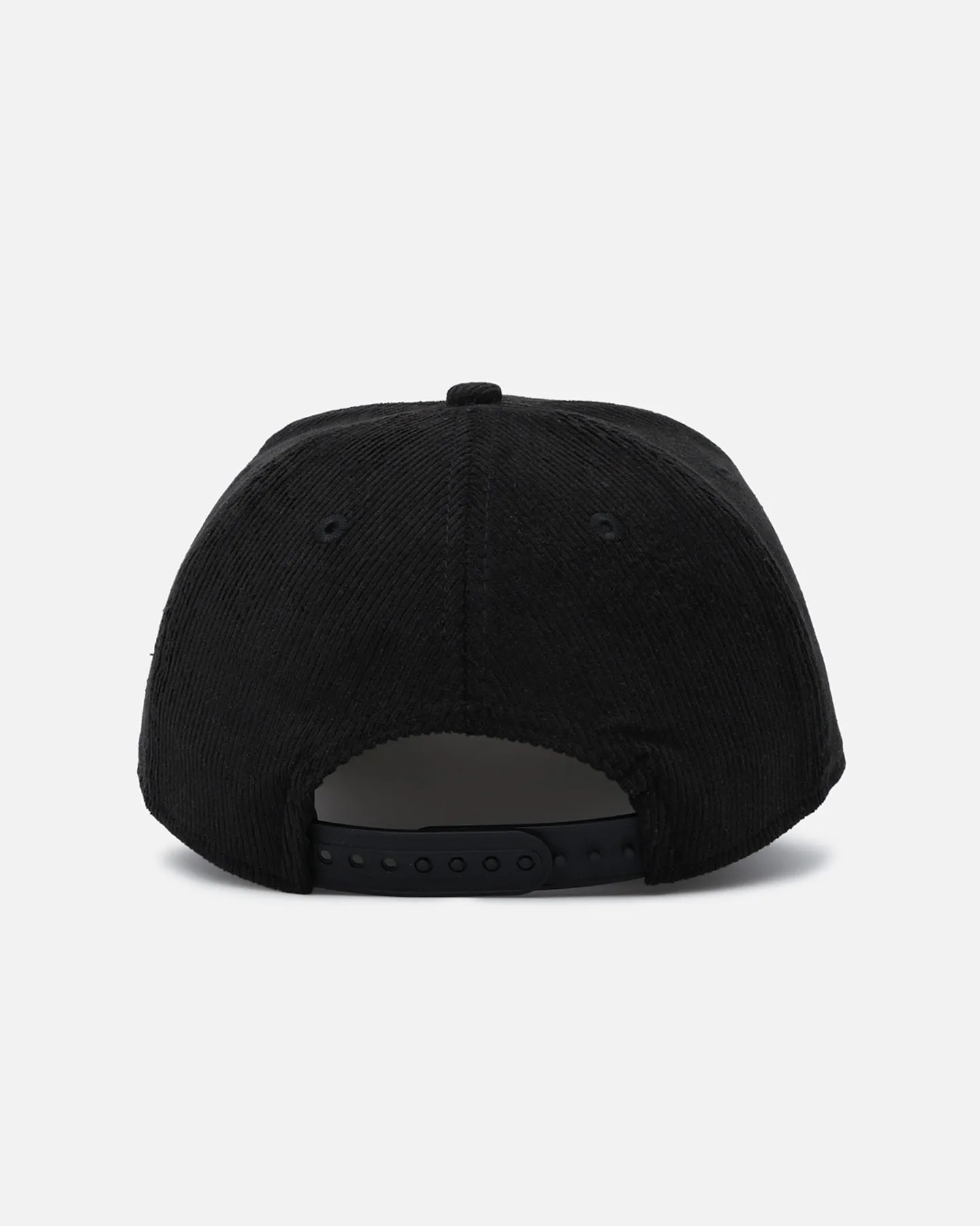 New Era Boston Red Sox 'Corduroy Roses' Golfer Pre-Curved Snapback Black Corduroy/White