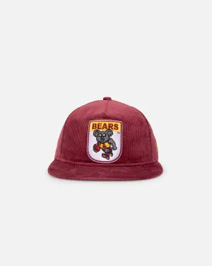 New Era Brisbane Bears Golfer Snapback Cardinal Red