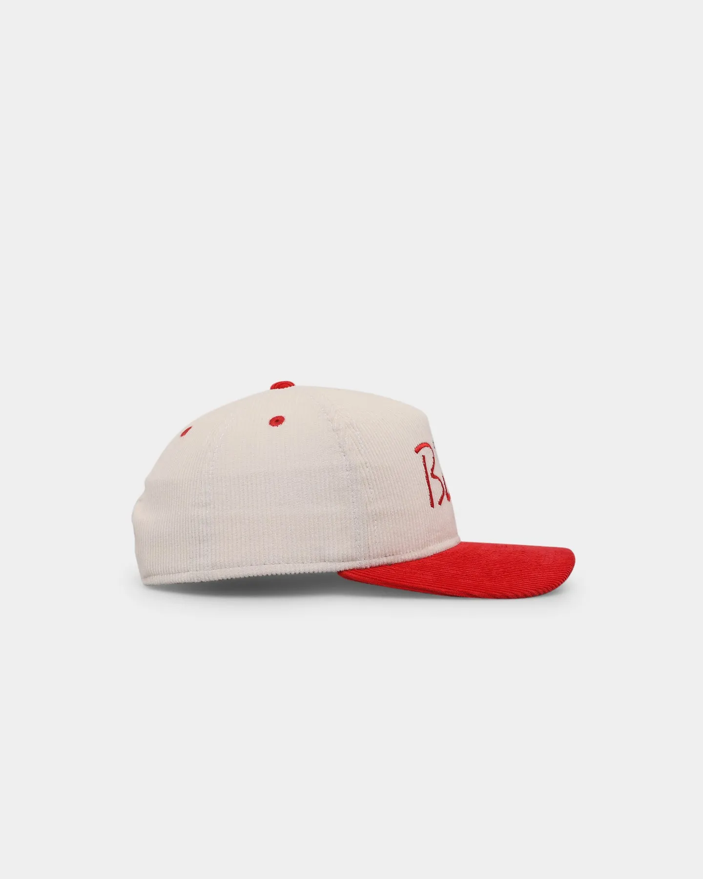 New Era Chicago Bulls 'Chrome Corduroy Throwback Script' Golfer Snapback Chrome White