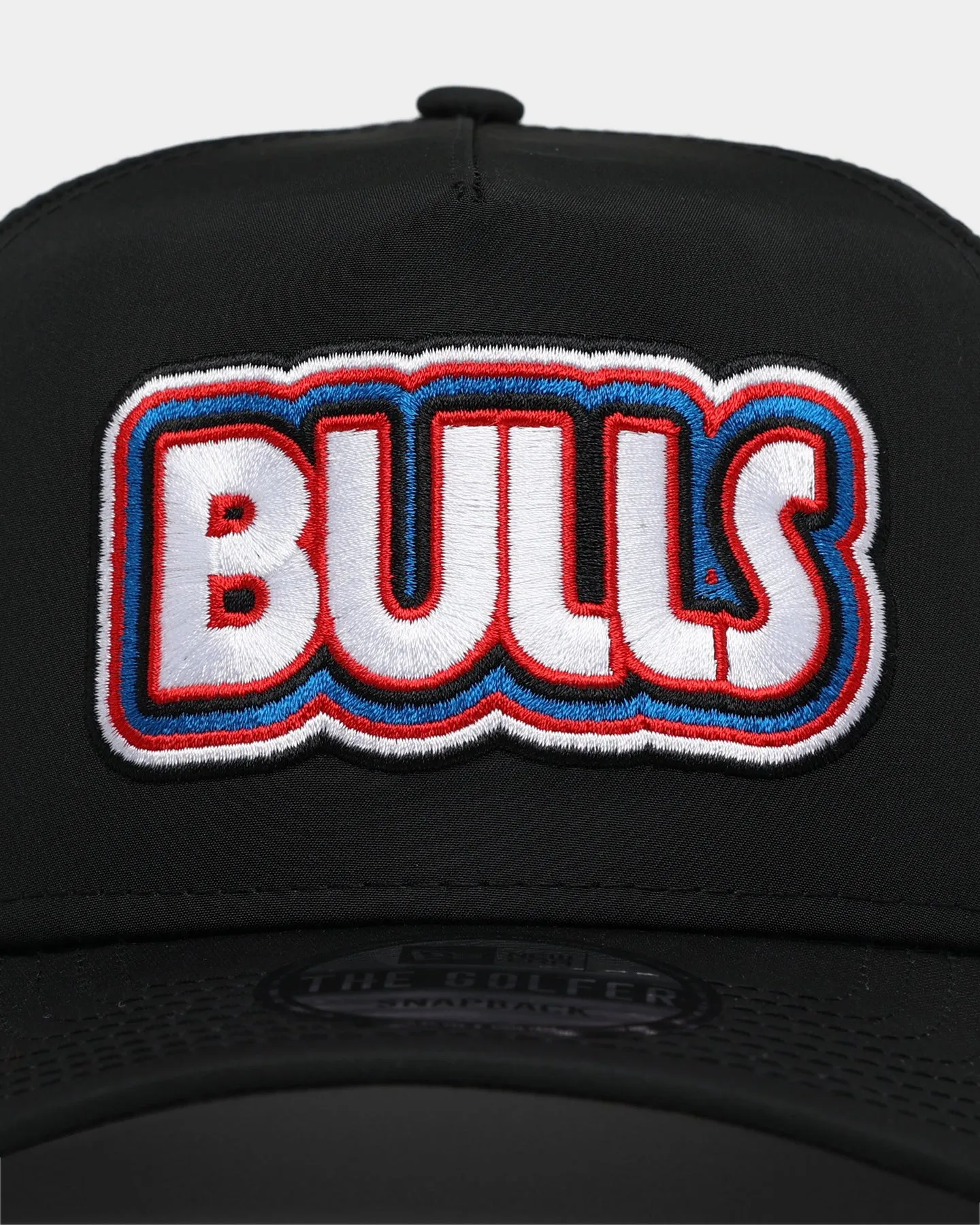 New Era Chicago Bulls 'Retro Black Prolight' Golfer Snapback Black