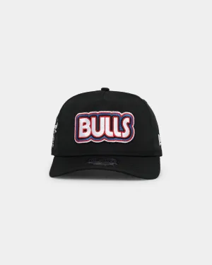 New Era Chicago Bulls 'Retro Black Prolight' Golfer Snapback Black